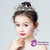 Girls' Rhinestone Hairband Hairpin Birthday Party