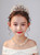 Big Crown Children's Headdress Princess Pearl Crown Necklace Set