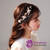 Children's Champagne Headdress Princess 3 Piece Hairpin