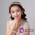 Children's Headwear Princess Hair Accessories Girls Wrist Flower Set Pearl
