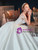 Brand New White Ball Gown Tulle Satin Cap Sleeve Appliques Beading Wedding Dress