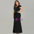 Shop This Selection Of Black Mermaid Satin V-neck Cap Sleeve Beading Plus Size Prom Dress