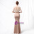 Make Your Prom a Dream In Stock:Ship in 48 Hours Champagne V-neck Prom Dress With Shawl