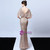 Largest In Stock:Ship in 48 Hours Gold Mermaid Sequins Bat Sleeve Prom Dress