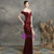 Wide Range Of In Stock:Ship in 48 Hours Burgundy Mermaid Off the Shoulder Prom Dress With Split