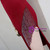 You Can Be The Star In Stock:Ship in 48 Hours Burgundy Satin V-neck Short Prom Dress With Beading