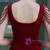 We Offer a Large Numbers Of In Stock:Ship in 48 Hours Sexy Burgundy Mermaid V-neck Beading Party Dress