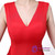 You Are Sure To Find The Perfect In Stock:Ship in 48 Hours Red V-neck Pleats Homecoming Dress