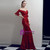 Shop Online In Stock:Ship in 48 Hours Red Mermaid Sequins Off the Shoulder Prom Dress