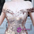 In Stock:Ship in 48 Hours Gold Sequins Off the Shoulder Prom Dress With Split