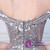 In Stock:Ship in 48 Hours Silver Sequins Off the Shoulder Prom Dress With Split