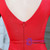 In Stock:Ship in 48 Hours Red Mermaid V-neck Ruffles Prom Dress