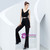 In Stock:Ship in 48 Hours Black Sequins V-neck Party Jumpsuit