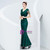 In Stock:Ship in 48 Hours Green Mermaid Sequins V-neck Prom Dress