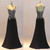 New Prom Dresses  Black Prom Dresses Sheath Prom Dresses Crystal Evening Dresses