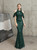 In Stock:Ship in 48 Hours Cheap Green Sequins Mermaid Prom Dress