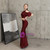In Stock:Ship in 48 Hours Cheap Burgundy Sequins Mermaid Prom Dress