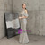In Stock:Ship in 48 Hours Cheap Silver Sequins Mermaid Prom Dress