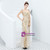 In Stock:Ship in 48 Hours Gold Straps Sequins Prom Dress With Split