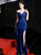 In Stock:Ship in 48 Hours Sexy Navy Blue Satin Off the Shoulder Prom Dress