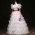 The Worldwide Shipping Online Store White Tulle Lace High Neck Maria Antonietta Drama Show Dress