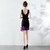 Looking For Cute And Stylish In Stock:Ship in 48 Hours Black Sequins V-neck Short Party Dress