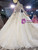 Whether You Are Looking For Champagne Tulle Sequins V-neck Backless Long Sleeve Beading Wedding Dress