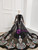 Stand Out With Black Mermaid Tulle Long Sleeve Embroidery Flower Girl Dress