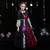Black Satin Lace Long Sleeve Vintage Rococo Costume Dress