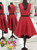 Beading Homecoming Dress Outlet A-line Sleeveless V-Neck Asymmetrical Beading Zipper Dresses