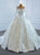 Shop Sexy White Ball Gown Sequins Long Sleeve Pleats Wedding Dress