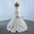 With 1000s Of White Mermaid Tulle Appliques One Shoulder Cap Sleeve Beading Wedding Dress