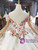 An Extra 40% Off Storewide Ivory Tulle Colorful Embroidey Cap Sleeve Backless Beading Wedding Dress