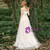 Simple Champagne Tulle Lace Sweetheart Wedding Dress