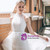 White Tulle Lace Pleats Beading Appliques Wedding Dress