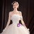 In Stock:Ship in 48 Hours White Tulle Strapless Wedding Dress