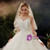 White Ball Gown Tulle Sweetheart Wedding Dress With Train