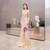 Gold Halter Backless Beading Sequins Sleeveless Prom Dress