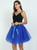 Royal Blue 7-Layer Short Tulle Skirt