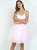 Pink 7-Layer Short Tulle Skirt