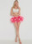 Fuchsia LED Tulle Mini Tutu Skirt