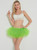 Fluorescent Green 5 Layer Mini Tutu Skirt