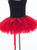 Red Mini Tulle Dance Tutu Skirt