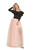 Sexy Peach Pink Mesh Long Tulle Skirt