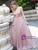 Pink Sequins V-neck Pleats Beading Sequins Prom Dress