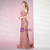 Dark Pink Mermaid Lace Spaghetti Straps Prom Dress