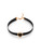 Ring Buckle Detail PU Choker