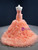 Orange Mermaid Tulle Sweetheart Pleats Prom Dress