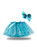 Blue Snowflake Tulle Tutu Skirt