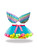 Girls Blue Tulle Puff Princess Tutu Skirt